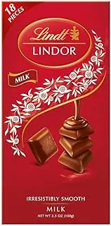 Lindt Lindor Singles Milk Chocolate Block 100g