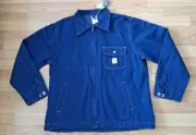 Nudie Jeans Arbeiter Jacke Worker Jacket Jimmy Utility Denim Zip Jacket Blue M