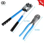 Cable Crimper and Cable Wire Cutter Tool Set For 6,10,16,25,35,50mm² Wire