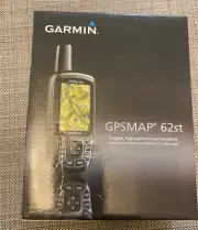 NEW Garmin GPSmap 62st Handheld Navigator Bundle+ 1Gb microSD card Free Shipping