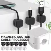Compact Cable Organiser for Neat and Tidy Spaces Choose Black or White
