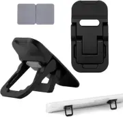 2pcs Flip Computer Keyboard Stand for Desktop, Mini Laptop Cooling Leg black