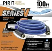 Pirit PWL-05-100 Series V 100' Foot Thermostat Controlled Food Grade Heated Hose