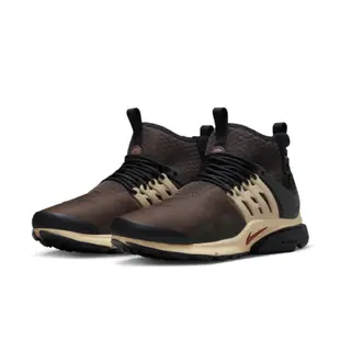 【NIKE】NIKE AIR PRESTO MID UTILITY 男鞋 休閒鞋 黑棕-DC8751200