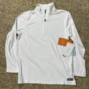 Kerrits Kids Ice Fil Lite Long Sleeve Riding Shirt White Large