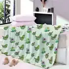Leaf Lax Foundation Light Sky 3D Warm Plush Fleece Blanket Picnic Sofa Couch