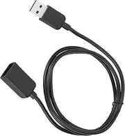 Bracelet Watch, 1 Meter Long Bracelet, Portable USB Charging Cable, Rubber TPE Soft Wire USB Adapter for Smart Bracelet 4