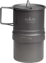 Coffee Maker, Titanium Moka Pot, 5Oz Each Brew, Backpacking Friendly