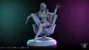 Molly Ritual Casting Statue 3D Print Unpainted Unassembled