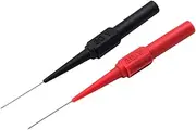 CHICAMPERA 2pcs Multimeter Test Probes Insulated Non Destructive Piercing Needles for Automotive Electrical Testing and DIY Projects Compatible with Various Car Models