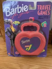 Barbie for Girls Cool Jobs Travel Game in Portable Case 1992 Mattel 8265 NRFP