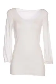 3/4 Sleeve Scoop Top--MES-028CB