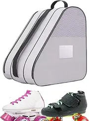 Skate Bag for Women - Roller Skating Carrier - Breathable Skating Shoes Carry Bags, Skates Roller Storage Bag with Adjustable Shoulder Strap for Kids Adults
