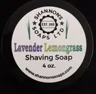 Shannon's Soap Shaving Soap: Lavender Lemongrass Tallow/Lanolin 4 ounce