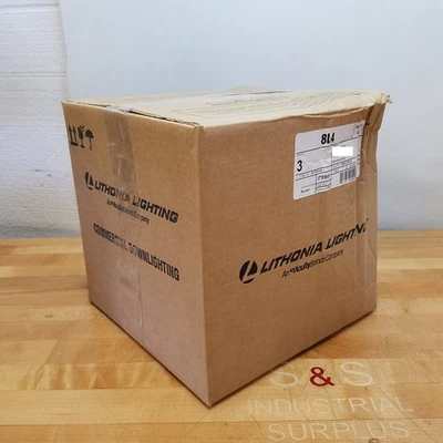 Lithonia Lighting 8L4 Reflector w/ White Splay Fresnel Lens, 975949 - NEW