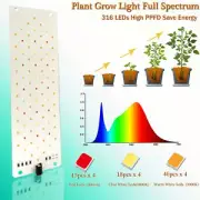 Indoor Plant Grow Light Full Spectrum Advanced Dimmable Ultra-thin Panel Enhance