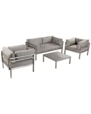 Pangea Home Cloud 4pc Outdoor Sofa Set