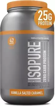 Zero Carb, Keto Friendly Protein Powder, 100% Whey Protein Isolate, Flavor