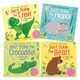 Don't Tickle the T-rex / Bear / Crocodile / Hippo! (硬頁觸摸音效書)(共4本)(硬頁書)/Sam Taplin Don't Tickle the... 【禮筑外文書店】