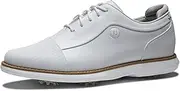[FootJoy] Women's Traditions Golf Shoe, White/White Cap Toe, 8