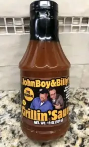 John Boy and Billy's Original Barbecue Grillin Sauce BBQ Wings pork chicken NEW