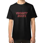 RockShark BEST SELLER Virginity Rocks Merchandise T-shirt black M