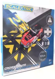 Scalextric Cross Roads Track Accessory Pack 1/32 Slot Car Track C8213