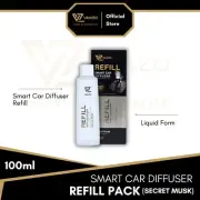 Vanzo Smart Car Diffuser Refill - Secret Msuk 100ml