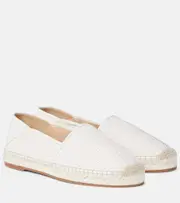 [Manolo Blahnik] Manolo Blahnik Espadra raffia espadrilles AU 7.5 white
