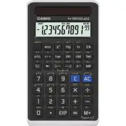 Casio Scientific Calculator 10-2 Digit 63/100"Wx2-9/10"Lx5"H BK FX260SOLARII