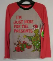 Dr Seuss Grinch Boys Pajamas Top Multi Size XL/XG (14-16)