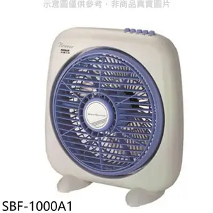 全館領券再折★SANLUX台灣三洋【SBF-1000A1】10吋箱扇機械式電風扇