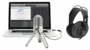 Samson Gaming Streaming Twitch Kit w/Meteor Studio Mic+SR850 Headphones+Stand