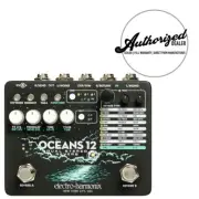 Electro-Harmonix Oceans 12 Stereo Dual Reverb Effects Pedal