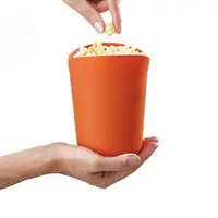 在飛比找PChome24h購物優惠-DIY創意設計料理微波爆米花桶