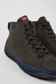 Peu Pista GORE-TEX Gray nubuck ankle boots for men
