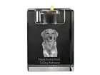 Nova Scotia Duck Tolling Retriever,Great - Candle Holder With Dog Photo,Teelich