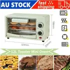12L Electric Toaster Mini Oven Toast Bake & Grill for Home or Caravan delicious