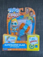 Vlad and Niki Superhero Niki With Catapult & Bonus Safe To Open New