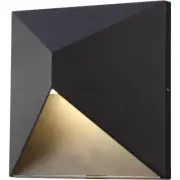 Living District Olympos LED Outdoor Bulkhead Light Fixture LDOD1101 Black Matte