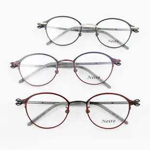 Onbeat ONB-N824 日本手工眼鏡｜文藝復古框圓形超輕眼鏡 女生品牌眼鏡框【幸子眼鏡】
