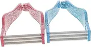 VICASKY 2pcs Facial Spring Hair Remover Manual Hair Epilator for Women for Smooth Skin
