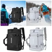 Ski Boot Bag Ski Backpack Multifunction Men Women Wear Resistant Large Capacity