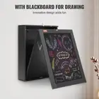 Wall Mounted Fold Out Desk Multi Function Folding Wall Table with Chalkboard