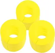 NULYLU Hair Curling Sponge Rings 12 Pack Non-heat Hair Tool C-shaped Design Styling Sponge