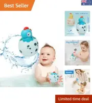Toddler-Friendly Dinosaur Bath Toy with Water Jets & Shower - No Assembly Needed