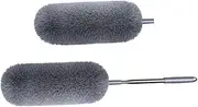 LOEFLIFA 1 Set Flexible Duster for Home Cleaning Handheld Dusting Tool with Extendable Handle Washable Microfiber Head for Furniture Electronics and Hard to Reach Areas