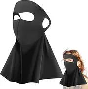 [Generic] UV Masque,UV Protection Face Shield Masque - SPF Protector Bandana Cooling Shield, Neck Scarf Breathable for Men Women Outdoor
