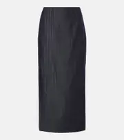 [Etro] Etro Wool-blend pencil skirt AU 12 blue