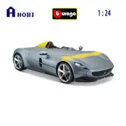 Bburago 1:24 Scale Ferrari Race & Play Monza SP1 Diecast Model Toy Car Replica